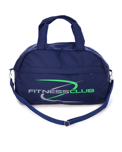 Сумка для фитнеса синяя Fitness club арт 14