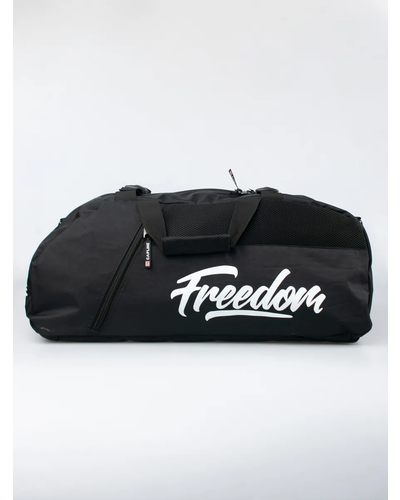 Сумка рюкзак Freedom большой черный/белый арт 54