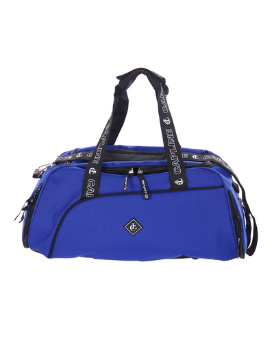 Спортивная сумка с карманом под обувь синяя арт 30