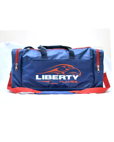 Дорожная сумка большая Liberty с увеличением вниз синяя арт 35