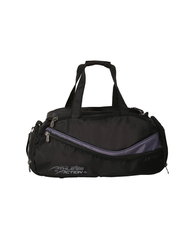 Спортивная сумка с карманом под обувь Athletes in Action черный/серый арт 8