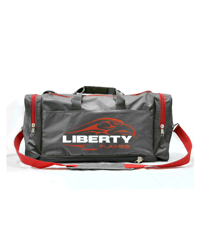 Дорожная сумка большая Liberty с увеличением вниз серая арт 35